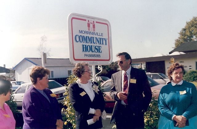 In 1991, Morrisville Community  House opens to serve our community