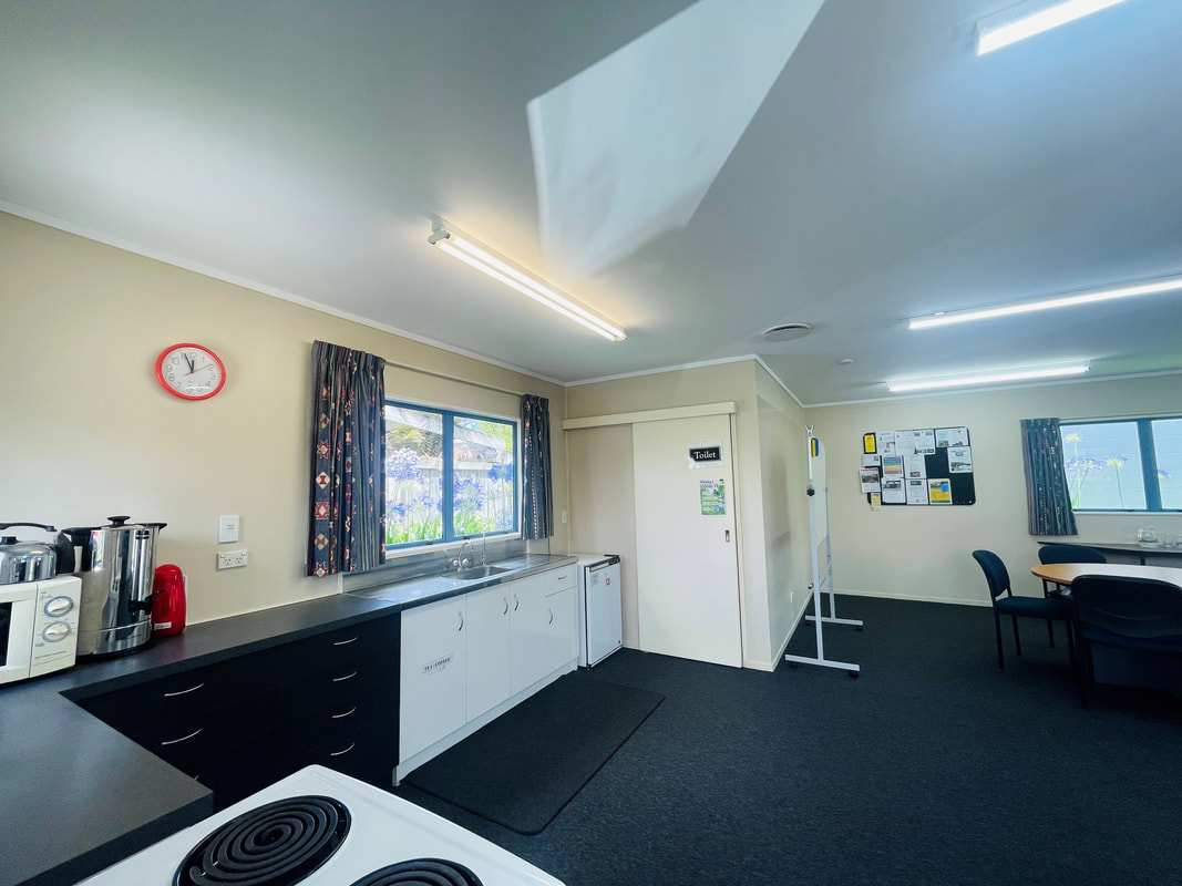 Our fully accessible Masonic Wing, showing the kitchen and ample space for your function
