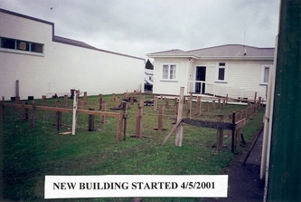 In May 2001, we started construction of a new building