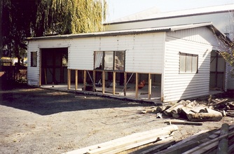 The old garden centre gifted to MVCH by the council in 2003